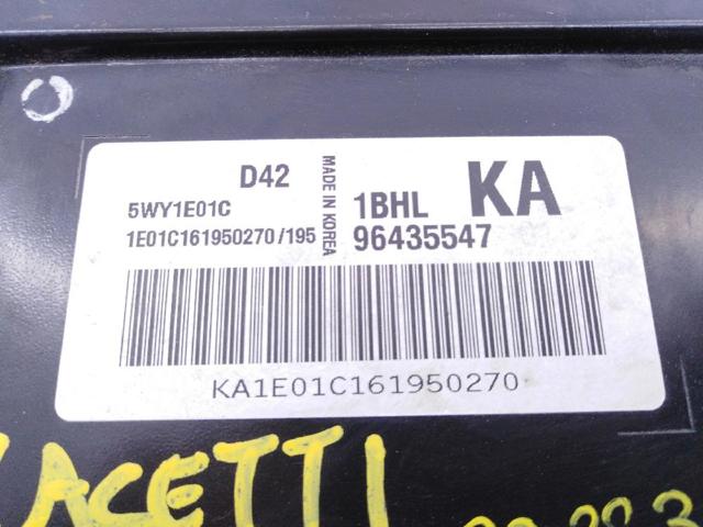 96435547 Модуль управления (ЭБУ) двигателем купить Хмельницкий