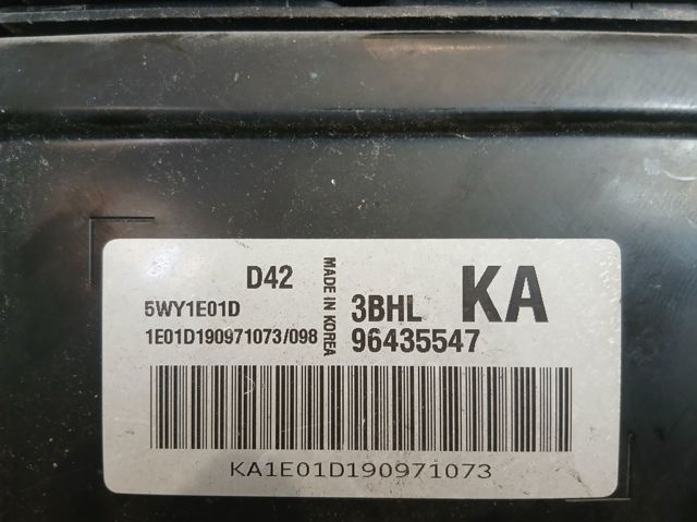 96435547 Модуль управления (ЭБУ) двигателем купить Кривой Рог