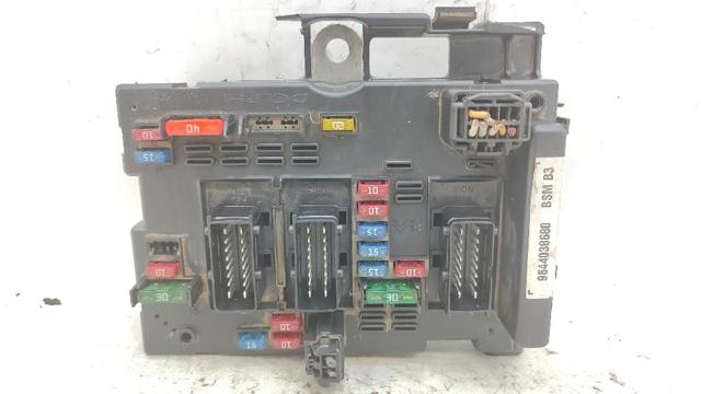 Unidade de dispositivos de segurança 9644038680 PEUGEOT