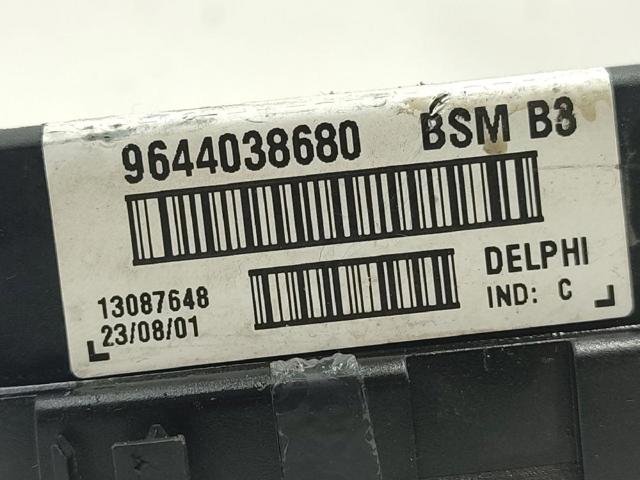 Unidade de dispositivos de segurança Peugeot 307 3A, 3C