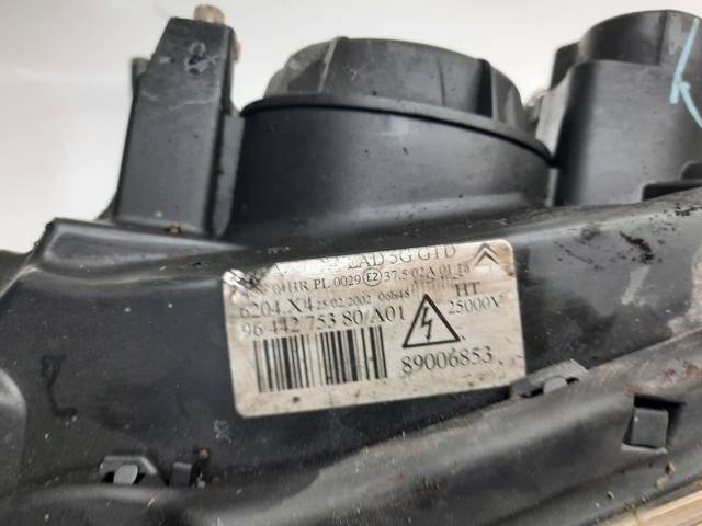 9644275380 PEUGEOT Левая фара купить в Ирпень
