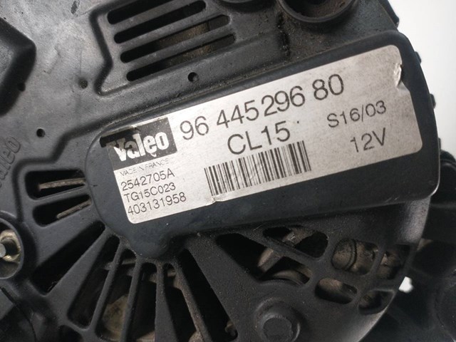 9644529680 PEUGEOT Генератор купить в Черкассы