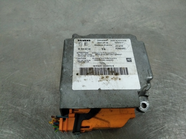 9645840780 Модуль-процессор управления подушкой безопасности (ЭБУ AIRBAG) купить Запорожье