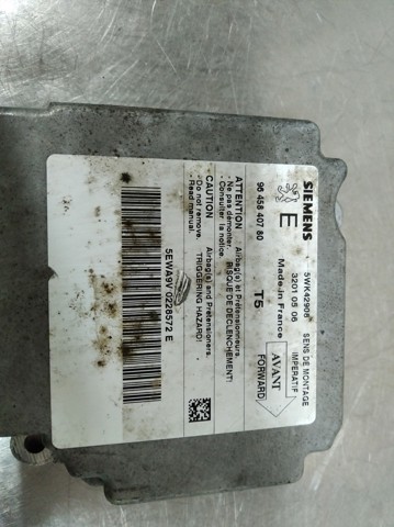 9645840780 PEUGEOT Модуль-процессор управления подушкой безопасности (ЭБУ AIRBAG) купить в Винница