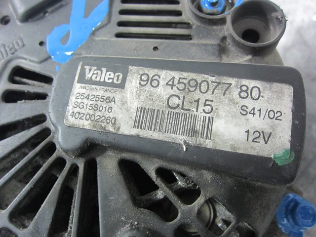 9645907780 PEUGEOT Генератор купить в Харьков