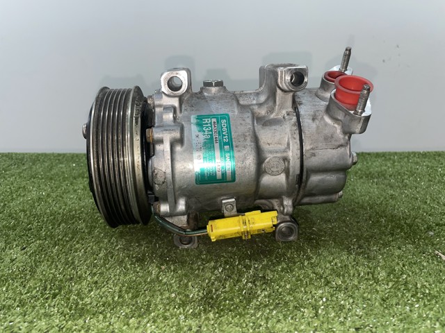 Compressor de ar condicionado para Citroen C3 I (fc_,fc_) (2002-2010) 1.4 16v HDI 8Hz 9646273380