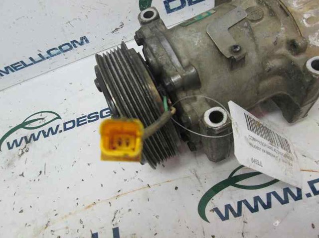 Compressor de ar condicionado para Peugeot 206 sw (2e/k) (2002-2007) 1.4 hdi 8hx 9646273880