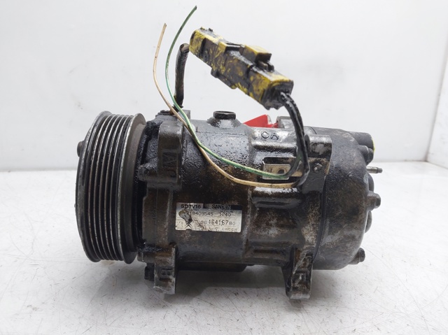 Compressor de ar condicionado para Citroen Berlingo / Berlingo Primeira limusine (MF, MF, MF) (1999-2005) 1.6 HDI 75 (MF9HW, GJ9HWC, GF9HWC, GN9HWC) 9HW 9646416780