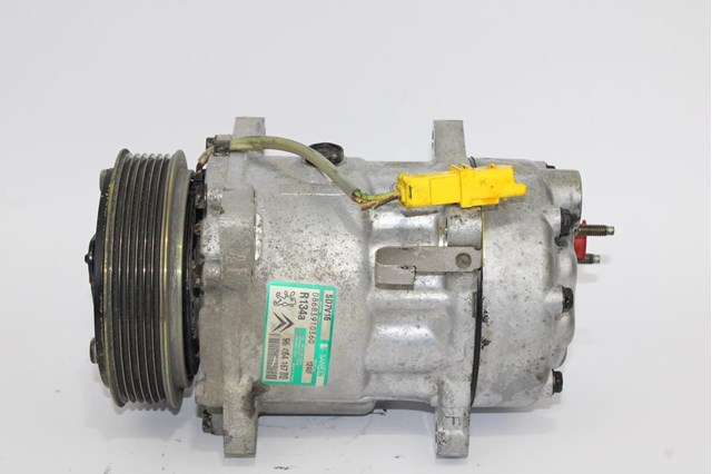 Compressor de ar condicionado para Citroen C5 I (dc_) (2001-2004) 2.0 HDi (DCRHZB, DCRHZE) RHZDW10ated 9646416780