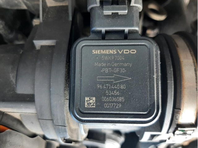 Medidor de vazão para Peugeot 207 1.4 HDI D-8Hz 9647144080