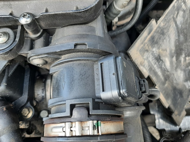 9647144080 PEUGEOT Датчик потока (расхода) воздуха, расходомер M.A.F. - (Mass Airflow) купить в Каменское