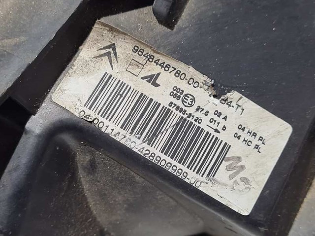 PEUGEOT 9648446780 Левая фара в наличии Харьков