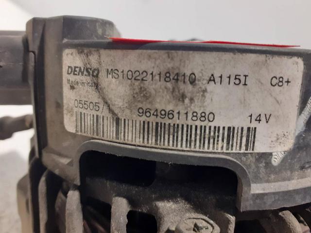PEUGEOT 9649611880 Генератор в наличии Днепр