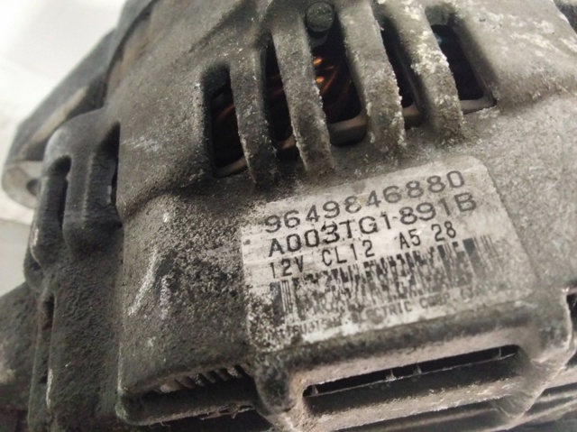 PEUGEOT 9649846880 Генератор в наличии Одесса