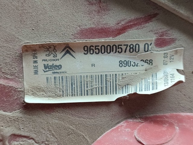 PEUGEOT 9650005780 Задний фонарь в наличии Николаев