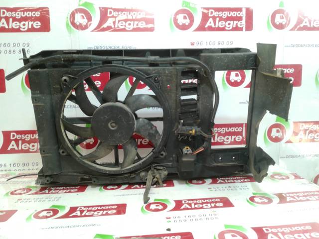 Ventilador elétrico para Peugeot 307 1.6 hdi 110 9hzdv6ted4 9650316080