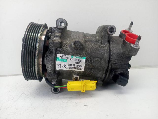 Compressor de aparelho de ar condicionado 9651910980 PEUGEOT