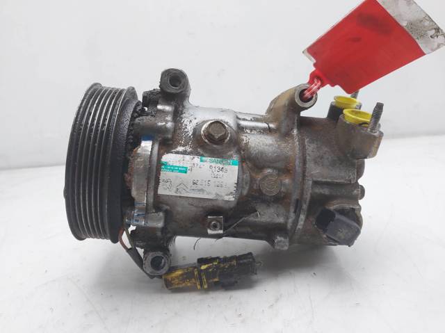 Compressor de ar condicionado para Peugeot 206 cc 1.6 16v nfu 9651910980