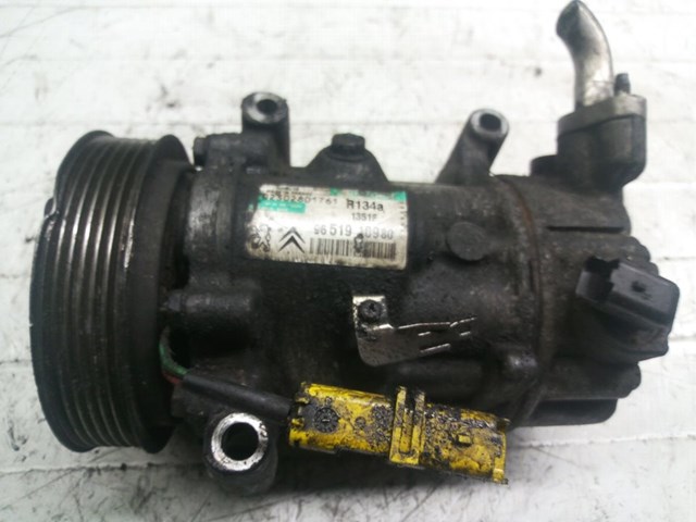 Compressor de ar condicionado para Peugeot 307 Break 2.0 HDI 110 RHS 9651910980