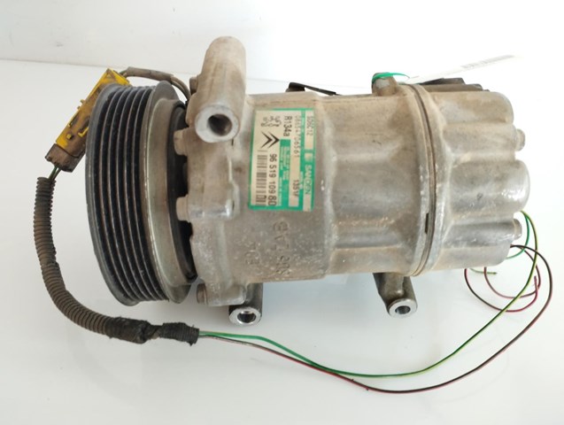 Compressor de ar condicionado para Citroen DS3 (2009-2015) 1.6 HDI 90 9HP (DV6DTED) 9651910980