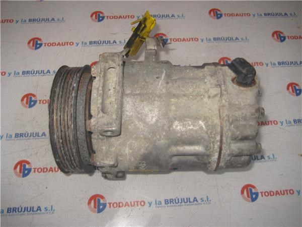 Compressor de ar condicionado para Peugeot 307 1.6 HDI 110 9Hz 9651911480