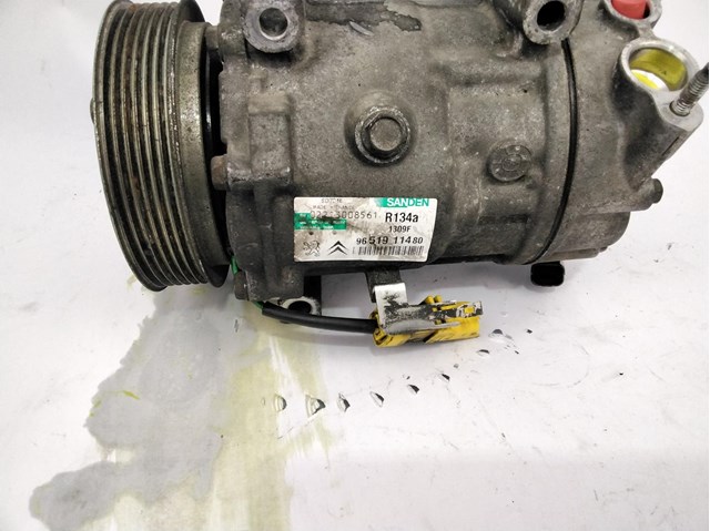 Compressor de ar condicionado para citroen c4 grand picasso i 2.0 i 16v rfj 9651911480