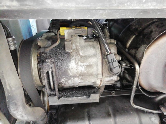 Compressor de ar condicionado para Citroen C4 Picasso I Limousine 2.0 HDI 138 RHJ SD7C16 1309 9651911480