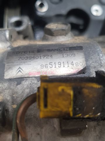 9651911480 PEUGEOT Компрессор кондиционера купить в Ровно