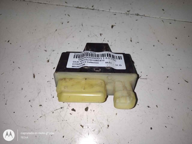 Caixa de pré-aquecimento para citroen berlingo 1.6 hdi 110 9hx 9652021180