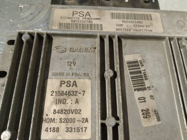 9652202780 PEUGEOT купить в Павлоград