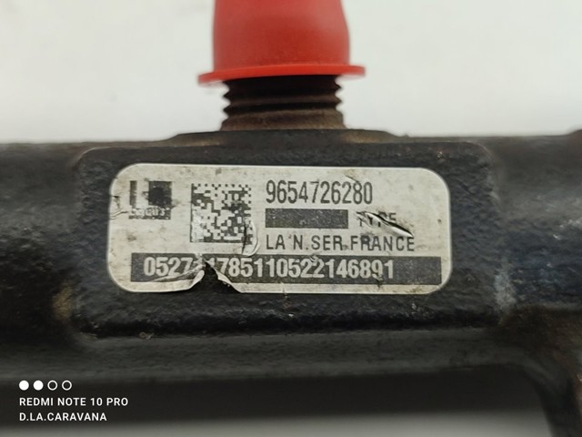 9654726280 PEUGEOT Распределитель топлива (рампа) купить в Черновцы