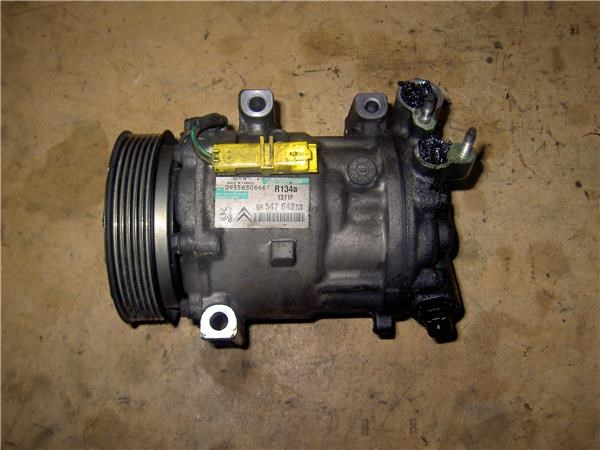 Compressor de ar condicionado para Peugeot 407 2.0 HDI 135 RHR 9654764280