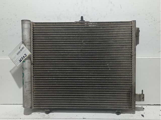 Condensador de ar condicionado / radiador para Peugeot 207 1.4 HDI 8Hz 9655009380