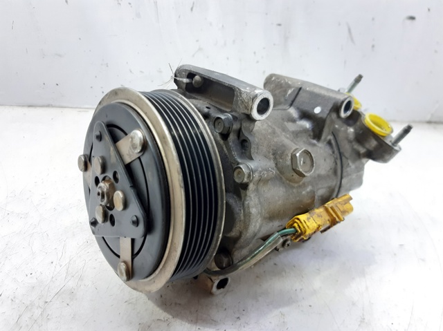 Compressor de ar condicionado para Peugeot 206 sw (2e/k) (2002-2007) 1.4 hdi 8hx 9655191580