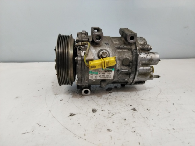 Compressor de ar condicionado para Citroen Jumpy Van 2.0 HDI 120 RHK 9655229080