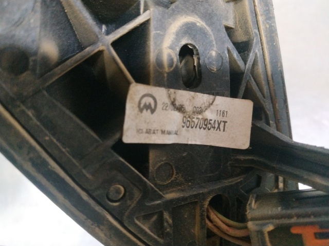 96570954XT PEUGEOT Правое зеркало купить в Черкассы