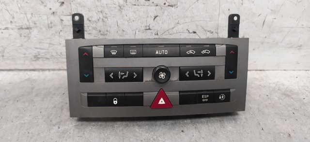 Controle de aquecimento / ar condicionado para Peugeot 407 2.0 rhr 96573322