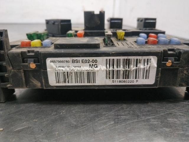 Unidade de dispositivos de segurança Peugeot 206 2A/C