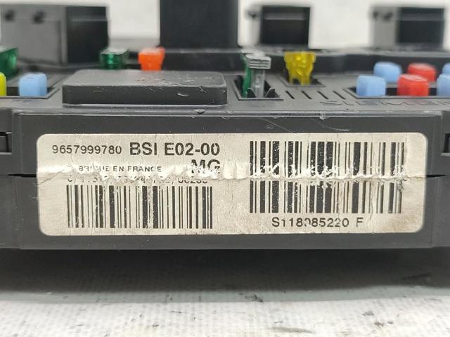 Unidade de dispositivos de segurança Peugeot 206 2A/C