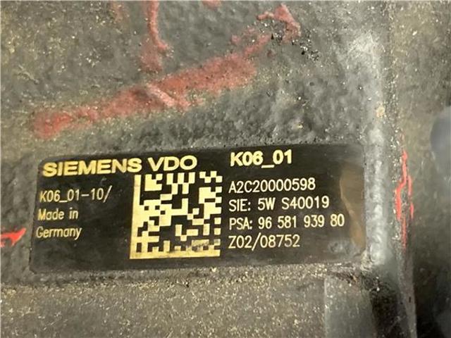 PEUGEOT 9658193980 ТНВД в наличии Запорожье
