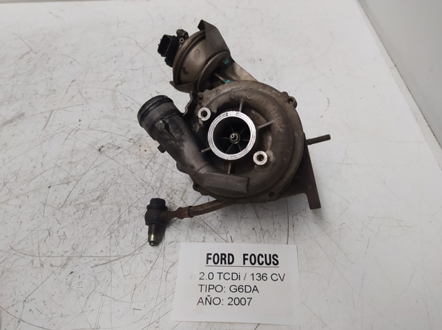 Turbocompressor para ford focus ii (da_,da_,da_) (2005-2012) 2.0 tdci g6da 9658728580