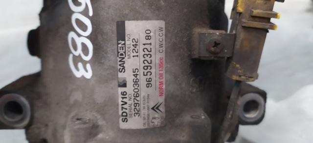 Compressor de ar condicionado para fiat scudo rhr 2.0d 9659232180