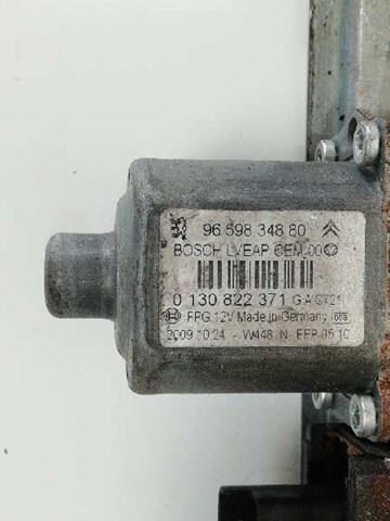 PEUGEOT 9659826780 Механизм стеклоподъемника двери задней левой в наличии Ужгород