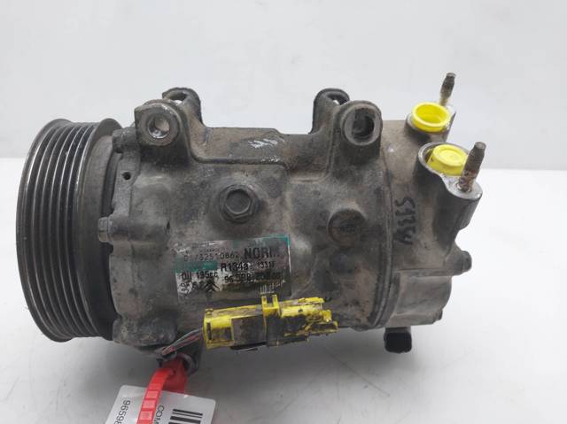 Compressor de ar condicionado para Peugeot 307 1.6 HDI 110 9HZDV6TED4 9659875880