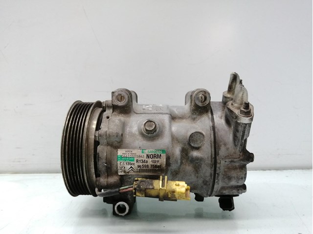 Compressor de ar condicionado para Citroen C4 Coupé (la_) (2004-2011) 1.6 HDi 9HX 9659875880