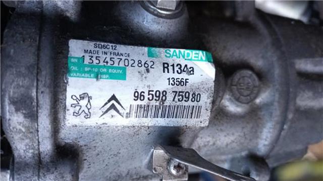 9659875980 PEUGEOT Компрессор кондиционера купить в Николаев