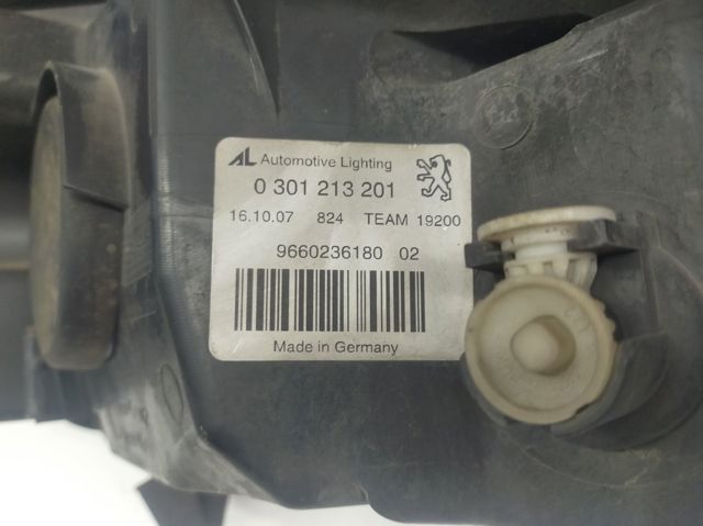 9660236180 PEUGEOT Фара левая купить в Каменское