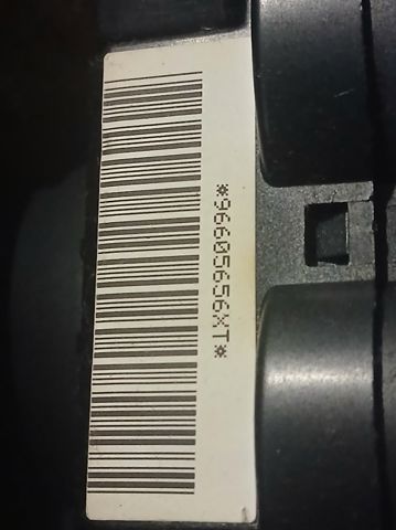 Comutador instalado na coluna da direção, montado 96605656XT PEUGEOT