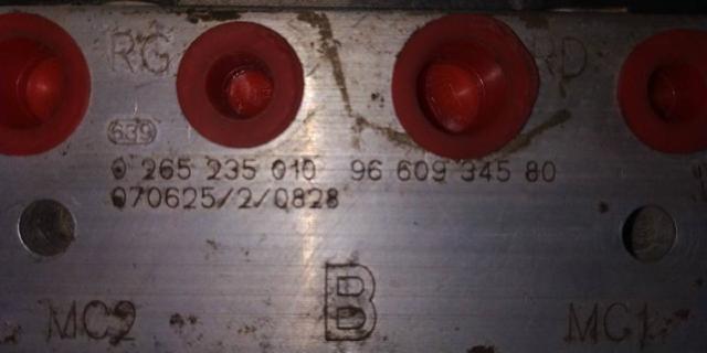 PEUGEOT 9660934580 Блок АБС в наличии Кривой Рог