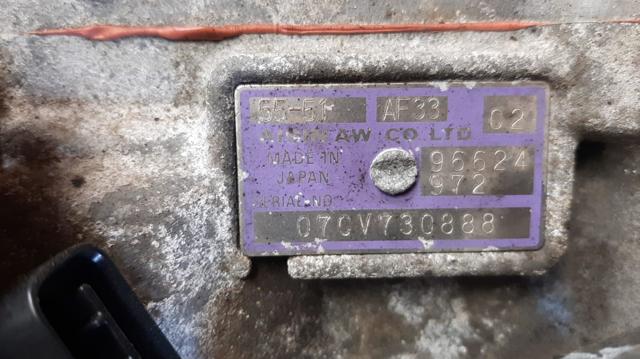 Caixa Automática de Mudança montada Chevrolet Captiva 1 C100